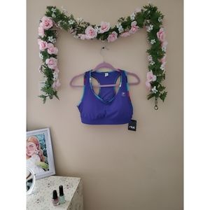 NWT !FILA SPORTS BRA TRU DRY